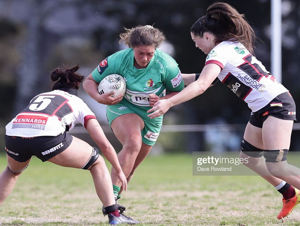Ruby May Ngaruhe. Manawatū Cyclones vs North Harbour. Farah Palmer Cup, Auckland. Dave Rowland. Getty Images